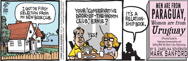 La Cucaracha on Tuesday July 14, 2009 Comic Strip