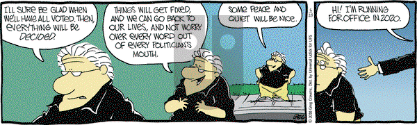 The Buckets - Tuesday June 28, 2016 Comic Strip