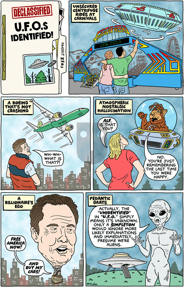 Brian McFadden - Monday May 4, 2020 Comic Strip