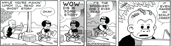 Nancy on Friday July 22, 1949 Comic Strip