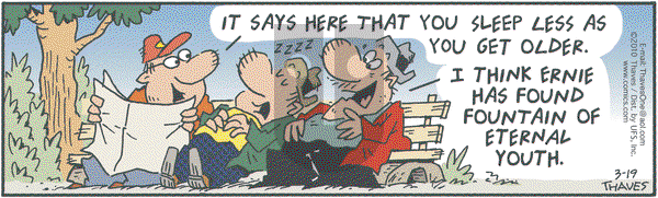 Frank and Ernest - Friday March 19, 2010 Comic Strip