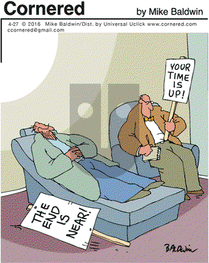 Cornered on Wednesday April 27, 2016 Comic Strip