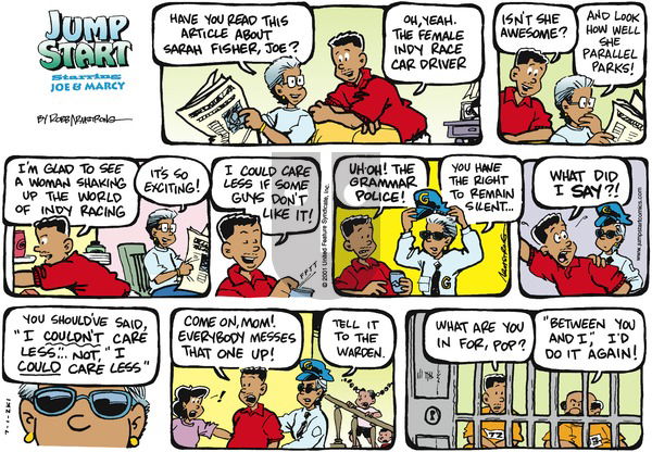 JumpStart - Sunday July 1, 2001 Comic Strip
