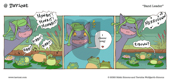 @Tavicat on Wednesday March 12, 2025 Comic Strip