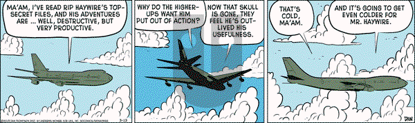 Rip Haywire on Wednesday March 13, 2019 Comic Strip