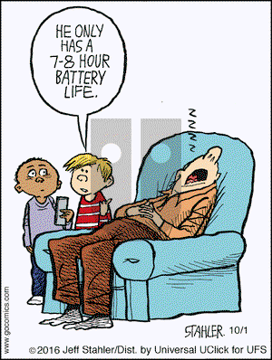 Moderately Confused - Saturday October 1, 2016 Comic Strip