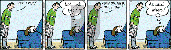 Fred Basset on Friday May 1, 2020 Comic Strip