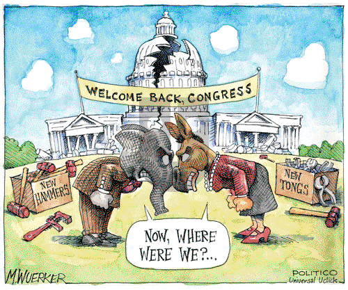 Matt Wuerker - Tuesday January 17, 2012 Comic Strip