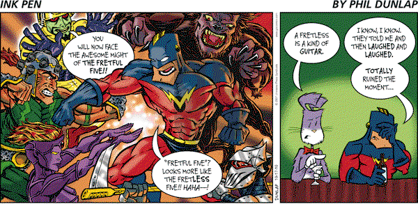 Ink Pen - Sunday October 17, 2010 Comic Strip