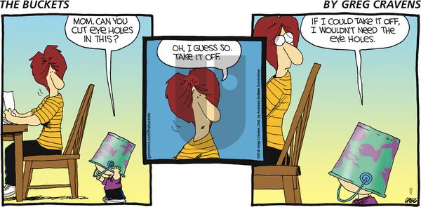 The Buckets on Sunday December 9, 2018 Comic Strip
