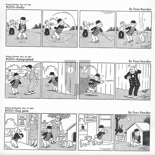 Bozo on Monday April 14, 2025 Comic Strip