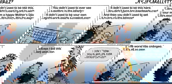 Frazz on Sunday May 13, 2007 Comic Strip
