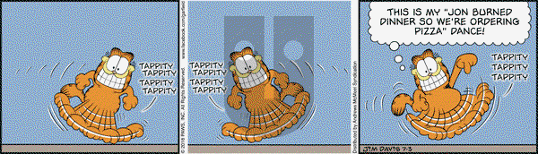 Garfield on Tuesday July 3, 2018 Comic Strip