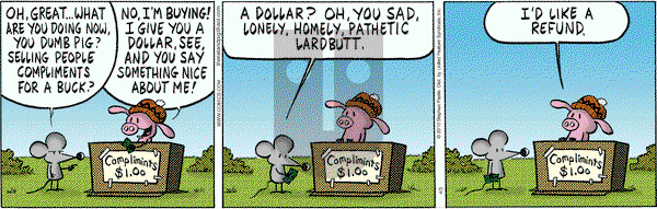Pearls Before Swine on Saturday April 3, 2010 Comic Strip
