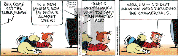 Red and Rover on Monday February 24, 2020 Comic Strip