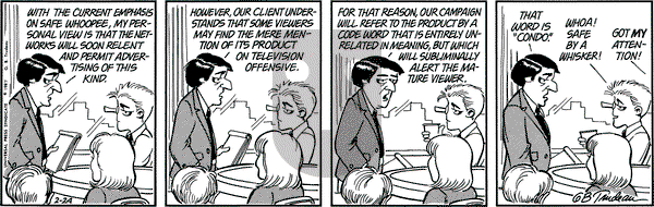 Doonesbury on Tuesday February 24, 1987 Comic Strip