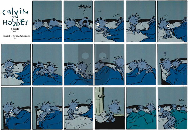 Calvin and Hobbes on Sunday November 1, 2015 Comic Strip