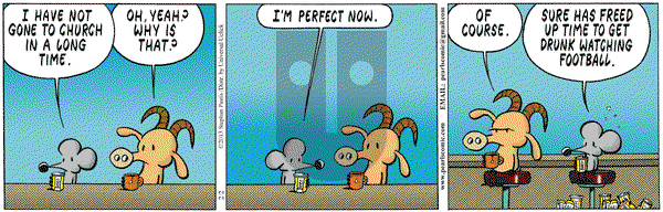 Pearls Before Swine on Saturday February 2, 2013 Comic Strip