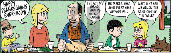 Adam@Home on Thursday November 23, 2017 Comic Strip