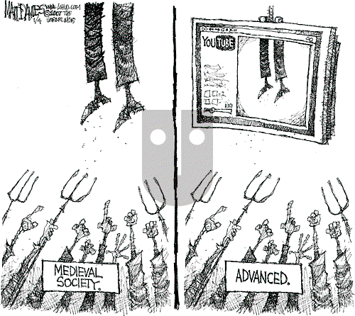 Matt Davies on Thursday January 4, 2007 Comic Strip