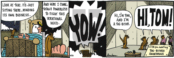 Overboard on Wednesday October 21, 2009 Comic Strip