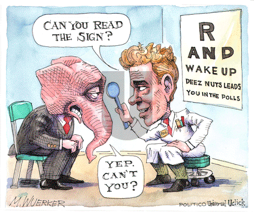 Matt Wuerker on Friday August 21, 2015 Comic Strip