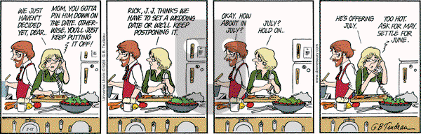 Doonesbury on Thursday February 12, 2015 Comic Strip