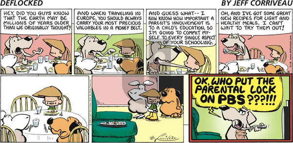 DeFlocked on Sunday March 16, 2014 Comic Strip