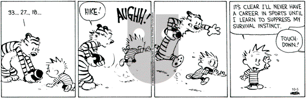Calvin and Hobbes - Monday October 5, 2020 Comic Strip