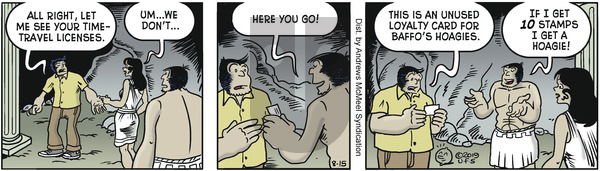 Alley Oop on Thursday August 15, 2019 Comic Strip