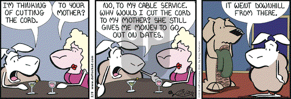 DeFlocked on Friday February 9, 2018 Comic Strip