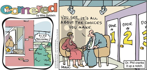 Cornered on Wednesday November 3, 2004 Comic Strip