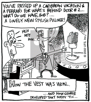 Reality Check on Monday October 14, 2002 Comic Strip