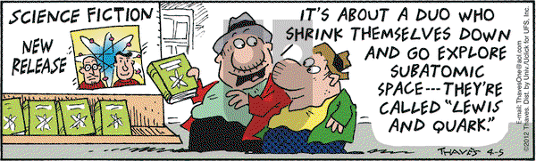 Frank and Ernest on Thursday April 5, 2012 Comic Strip