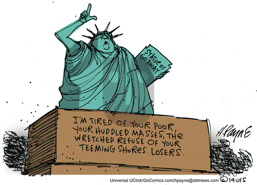 Henry Payne on Tuesday July 8, 2014 Comic Strip