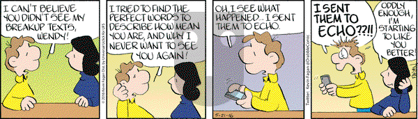 Drabble on Saturday May 21, 2016 Comic Strip