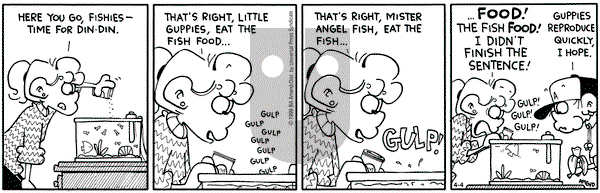 FoxTrot - Thursday April 4, 2002 Comic Strip