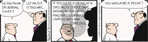 The Born Loser on Monday November 9, 2020 Comic Strip