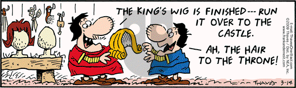 Frank and Ernest - Saturday March 14, 2009 Comic Strip