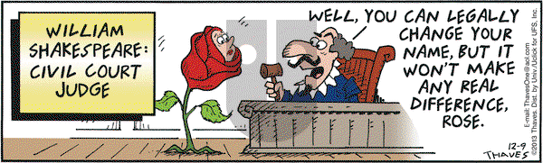 Frank and Ernest on Monday December 9, 2013 Comic Strip