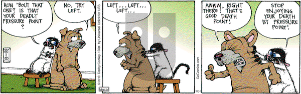 Get Fuzzy on Thursday January 31, 2013 Comic Strip