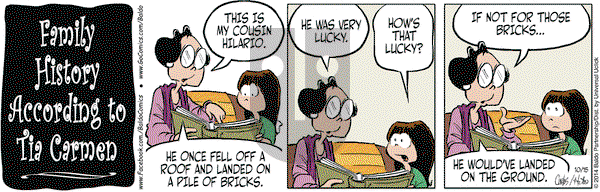 Baldo on Wednesday October 15, 2014 Comic Strip