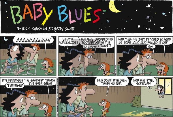 Baby Blues on Sunday August 15, 2021 Comic Strip