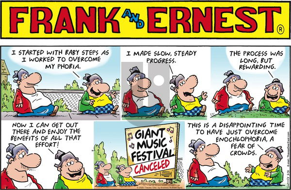 Frank and Ernest on Sunday May 31, 2020 Comic Strip