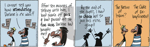 The Knight Life - Saturday April 2, 2011 Comic Strip