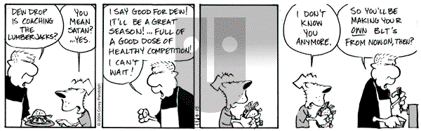 Barkeater Lake on Wednesday October 17, 2007 Comic Strip