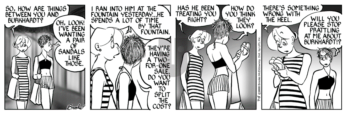 9 Chickweed Lane - Tuesday July 5, 2005 Comic Strip
