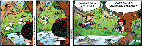 Nancy on Tuesday July 12, 2016 Comic Strip