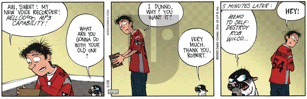 Get Fuzzy on Monday February 28, 2005 Comic Strip