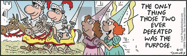 Frank and Ernest on Wednesday June 15, 2016 Comic Strip